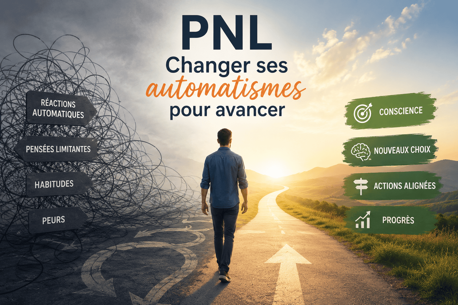 PNL : changer ses automatismes mentaux pour avancer
